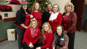 Another successful open house during Christmas by the Sea, with 900 cookies and 25 gallons of hot cocoa gone in two hours. ‘We know how to throw a party at Camden National Bank. So proud of my team!’ (Comment and photo by Jody Landrith)