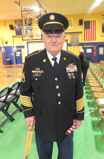 Donald Smith, retired Army, from New Harbor, Maine