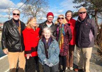 Harbor Trail Committee members are Dean Felton, Annette Naegel, Louise MacLellan-Ruf, Joan Wright, Gordon Page and Virginia Slawson