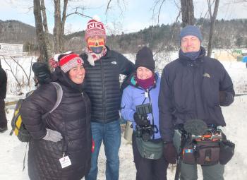 CNN Courageous crew following Sol Neelman. Luanna Dietz, Sol Neelman, Kathrin Boyd-Batstone and Bradley Schirmer.