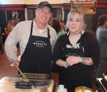 Maine Street Market’s Cowboy Chili: Chip Purdy and Kiwi