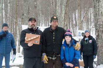 Spud Runner won 2nd place in the 2-Person division. (Photo by Marisa Hanning)