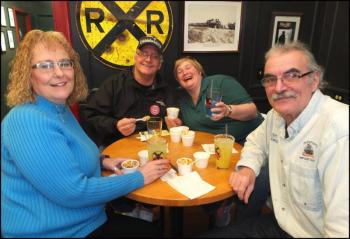 Debbie Rahkonen, Randy and Michelle Steber and Dan Fogarty