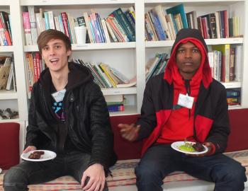 Sean Hogan and Hassan Hussein