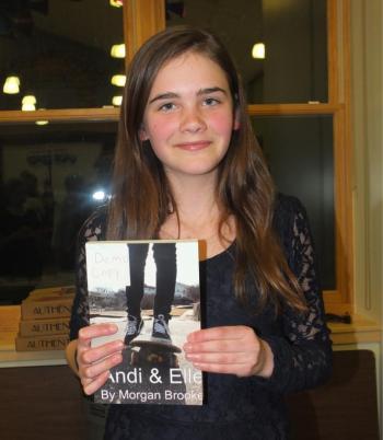 Morgan MacDougal, writing a novel
