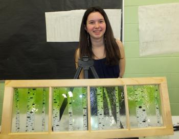 Sofia Mott, The art of fused stained glass