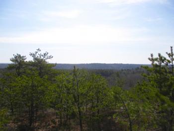 The view looking east from the top. PHIL DI VECE/Wiscasset Newspaper