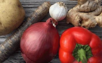 Fresh vegetables from Shaikh’s own kitchen. (Photo courtesy Arif Shaikh) curry club
