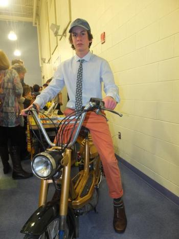 Sylvan Eichenlaub, rebuilding a 1979 Moped