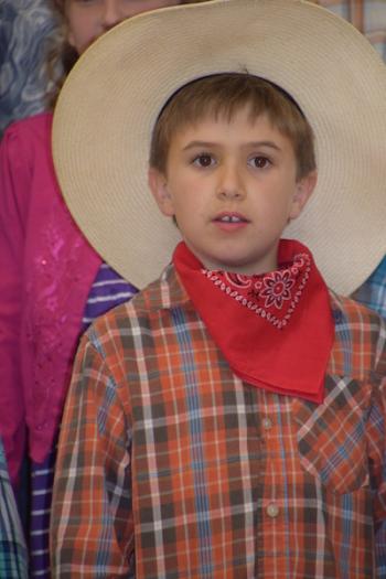 Johnatahn Tozier is a Little Ol’ Cowboy.