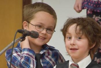 Ethan Winchenbach and Sebastian Gelman share the spotlight.
