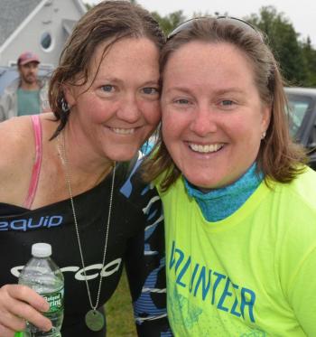 Katie Urey and Cheryl LeBland. (Photo by Lynda Clancy)
