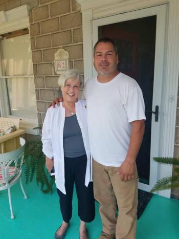 The Mayor of St. Augustine, Nancy Shaver and Juan Alcala.