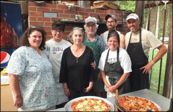 Back row: Rose Lowell, Peter Thomas, Zack Thomas and Ken Paquin. Front row: Mellissa Getchell, Dee Boehmer and Del Paquin