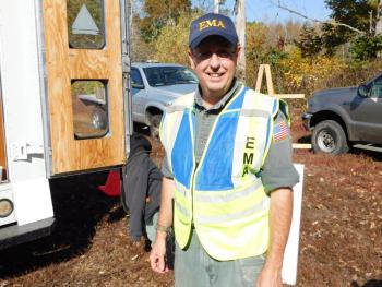 Dale Rowley, planning section chief for the Waldo County Emergency Management Team.