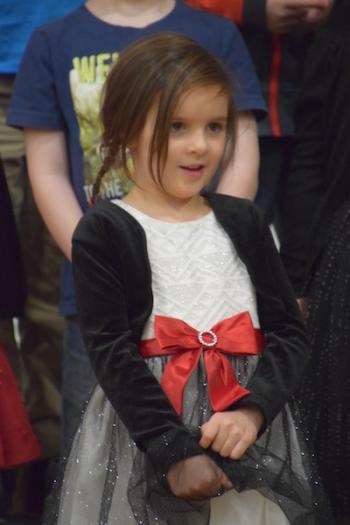 Aria Allen, kindergarten. (Photo courtesy of Thomaston Grammar School)