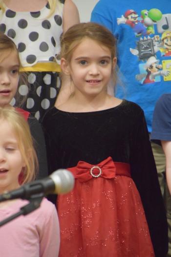 Arabella Johnson, kindergarten. (Photo courtesy of Thomaston Grammar School)
