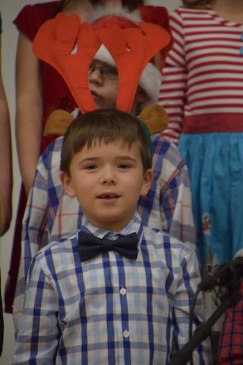 Liam Orne, grade 1. (Photo courtesy of Thomaston Grammar School)