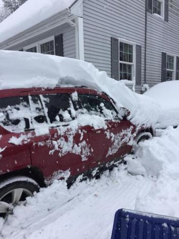 It’s going to take awhile! (Photo courtesy of Kathie Christie, Lincolnville)