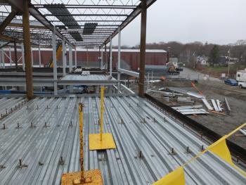 From the second floor. (Photo by Dave Miramant)