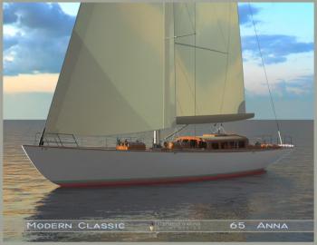 ‘Anna’ renderings, courtesy Lyman-Morse and Stephens Waring Yacht Design