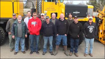 Friends, neighbors, airport employees and officials all got a look at the airport’s new building. Kevin Waters, Jeff Northgraves, Andy Hart, Joey Norris, Mike Florance, Jim Philbrook, Bill Packard, Jeremy Shaw, Chris Benedict, Paul Willis and Bruce Woollett