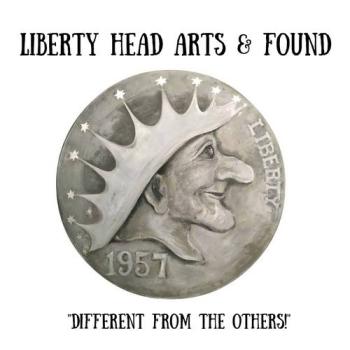The Liberty Head Arts and Found logo created by Marty Rowe. (Photo courtesy of Morgan Rowe)