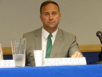 Adam Cote, 44, of Sanford (photo by Erica Thoms)