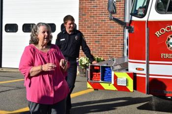 Barbara Knight (Photo courtesy of Rockport Fire Department)