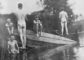 skinny dipping