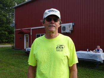 Experimental Aircraft Association chapter 1434 President Duke Tomlin. (photo by Erica Thoms)