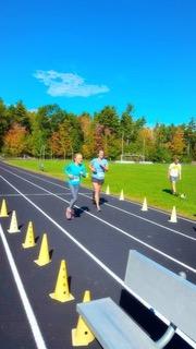 Participants at the 5K held at Crockett Trail. (Courtesy Helen Bonzi)
