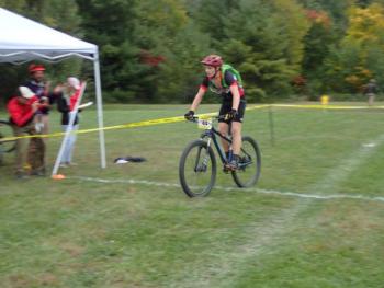 Members of the Camden Hills mountain bike team. (Courtesy Mike Smith)