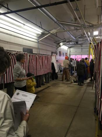 Camden polls (Photo by Jenna Lookner)