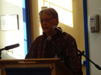 Bob Falciani, chairman of the Camden Select Board. (photo by Erica Thoms)
