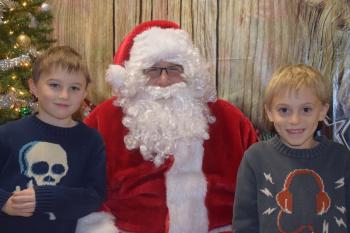 Jude and Jett Whitney. (Photo courtesy of Thomaston Grammar School)