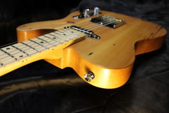 The body of a King’s Pine guitar crafted by Thad Chilton. (Courtesy Thad Chilton)