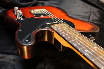 The body of a King’s Pine guitar crafted by Thad Chilton. (Courtesy Thad Chilton)