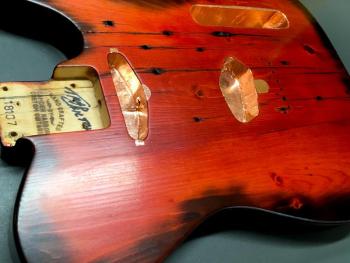 King’s Pine copper shielding crafted by Thad Chilton. (Courtesy Thad Chilton)