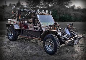 Steampunk car. (Photo courtesy of Jack Churchill)