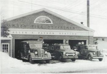 The Allen F. Payson Fire Station, in Camden. (Photo courtesy Barbara F. Dyer)