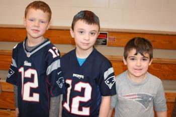 Oliver Quinn, Ayden Basinet, Xander Alley. (Photo by Thomaston Grammar School)