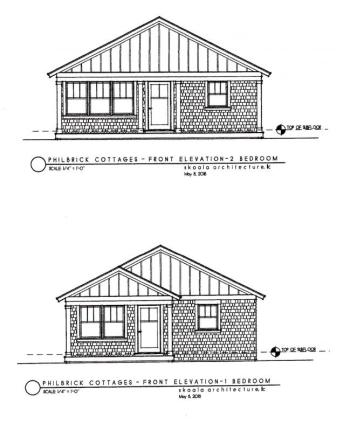 Habitat for Humanity site plans submitted in May 2018.
