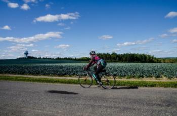 2018 ride in Aroostook County. (Photo courtesy BikeMaine)