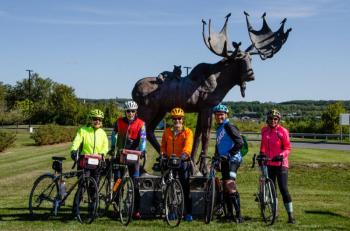2018 ride in Aroostook County. (Photo courtesy BikeMaine)