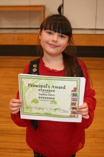 Sophia Davis. (Photo courtesy Thomaston Grammar School)