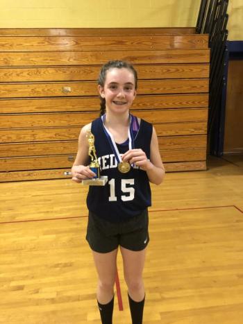 Kytana Williamson, the most valuable player of the tournament. (Courtesy Andrea Williamson)