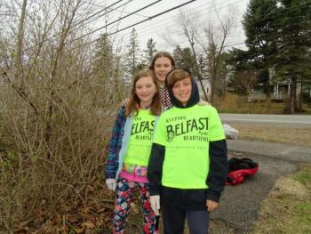 Left to right: Liza Cookson, Eliza Barrett, and Drew