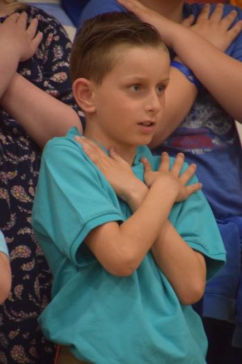 Landon Purington, grade 4. (Photo courtesy Thomaston Grammar School)