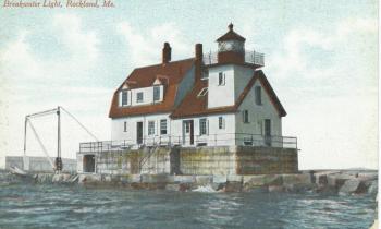 Rockland Breakwater. (Photo courtesy Barbara F. Dyer)